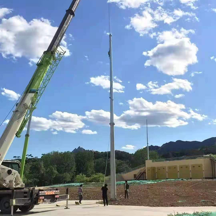 15米GH-16環(huán)形避雷塔可加單照明臺